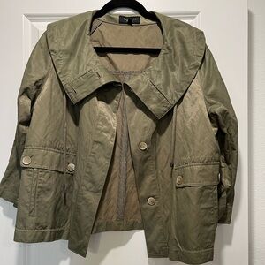 Talbots Olive Green Jacket Size 14